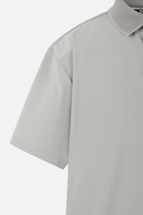 MEN NEW LOGO POINT COLLAR SHORT SLEEVE