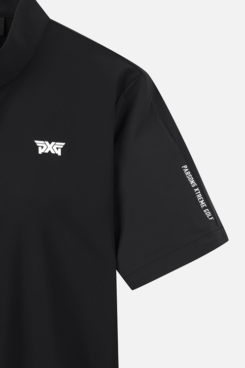 WOMEN PERFORATED ZIP-UP SHORT SLEEVE