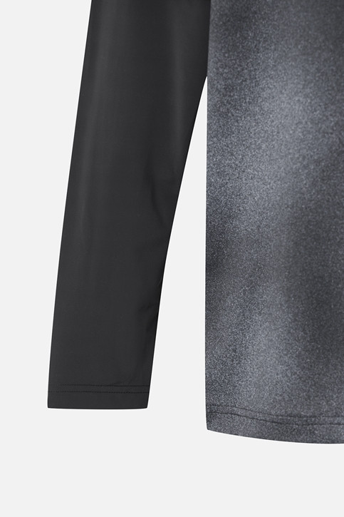 MEN COOL SLEEVE LAYERD COLLAR LONG SLEEVE