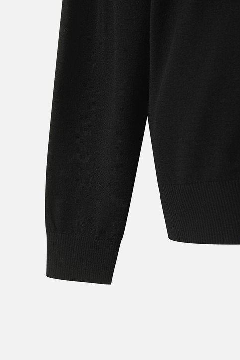 MEN COLLAR LAYERED SWEATER