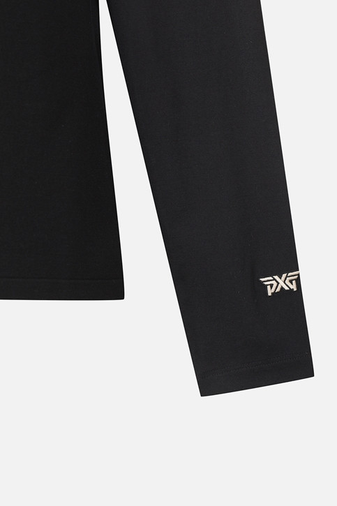 WOMEN LOGO POINT COLLARED LONG SLEEVE