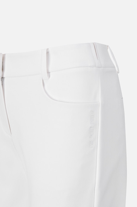 WOMEN LINE POINT SLIM BOOTS CUT PANTS