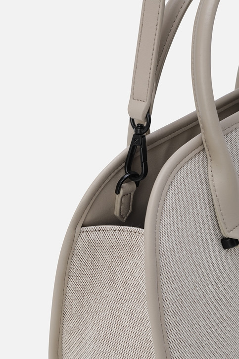 WOMEN SEMI-CIRCULAR TOTE BAG