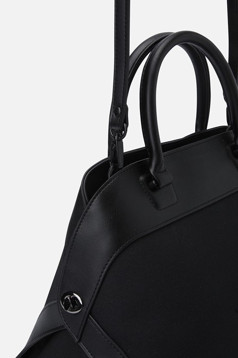 WOMEN LOGO PATCH TOTE BAG