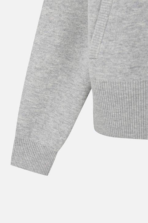 WOMEN GEN-X CASHMERE BLEND SET CARDIGAN PKWPW432111 L/GREY 상품 이미지 4