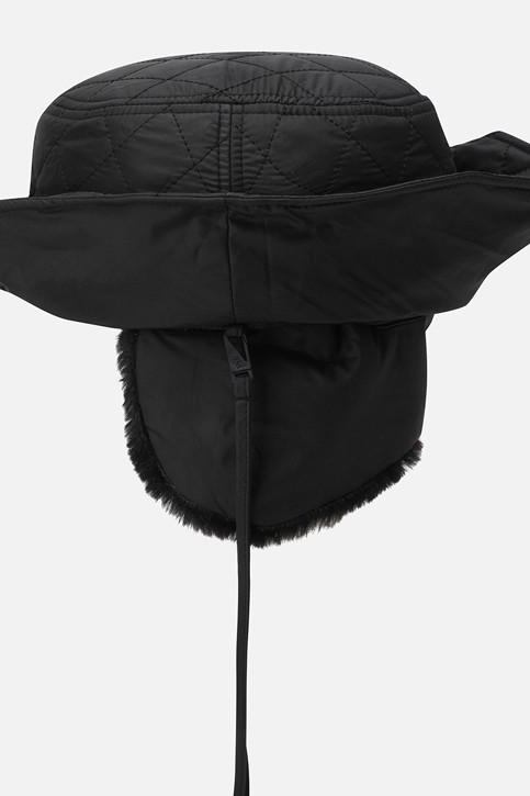 WOMEN BASIC WINTER QUILTING HAT PKWPW961121 BLACK 상품 이미지 4