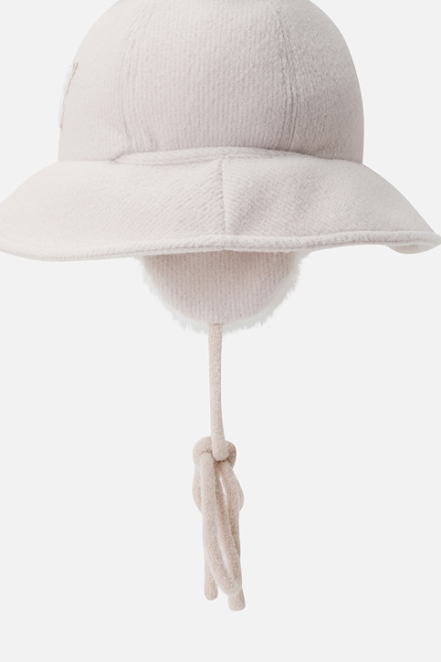 WOMEN BASIC EARFLAP HAT PKWPW961205 BEIGE 상품 이미지 4