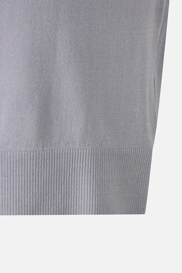 WOMENS COLLARED SHORT SLEEVE KNIT