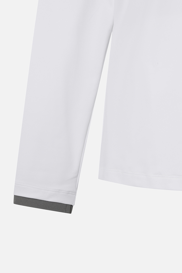 WOMEN ESSENTIAL COLLAR LONG-SLEEVE