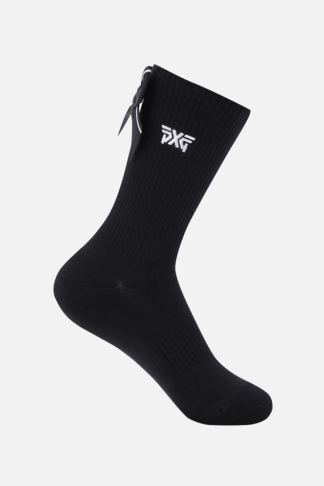 WOMENS RIBBON POINT HIGH SOCKS