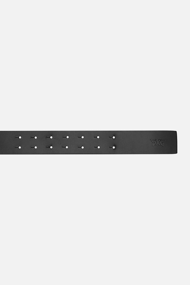 BLACK BUCKLE LOGO BELT_MEN