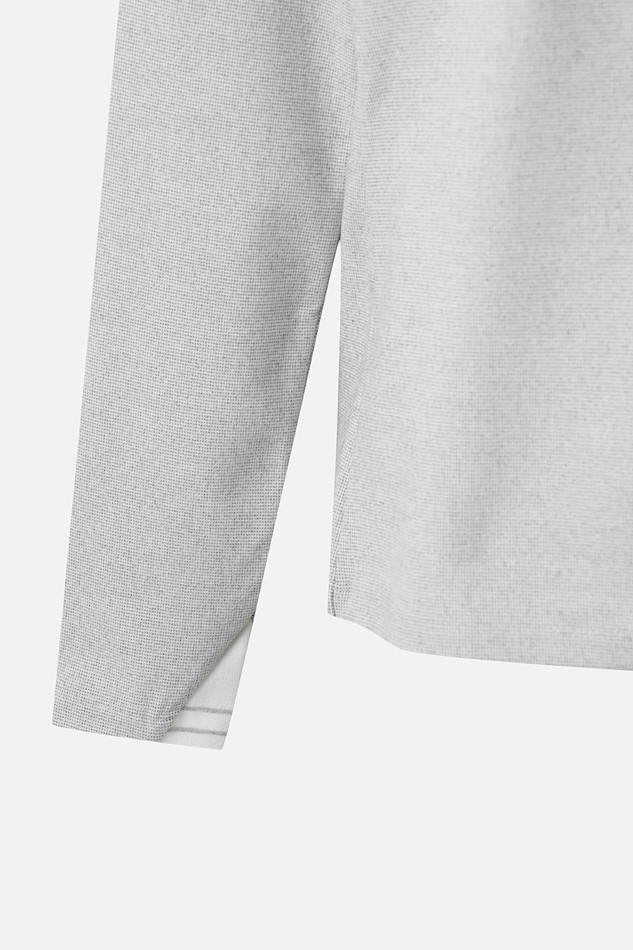 WOMEN WINTER LAYERED COLLAR LONG-SLEEVE