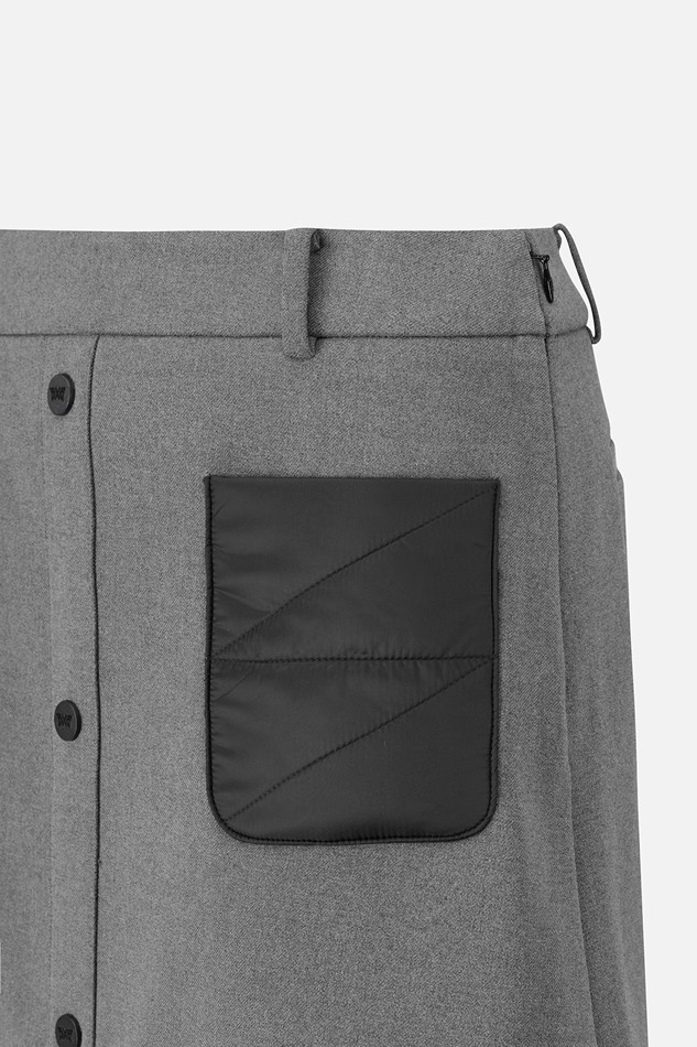 WOMEN WINTER QUILTING POINT SKIRT