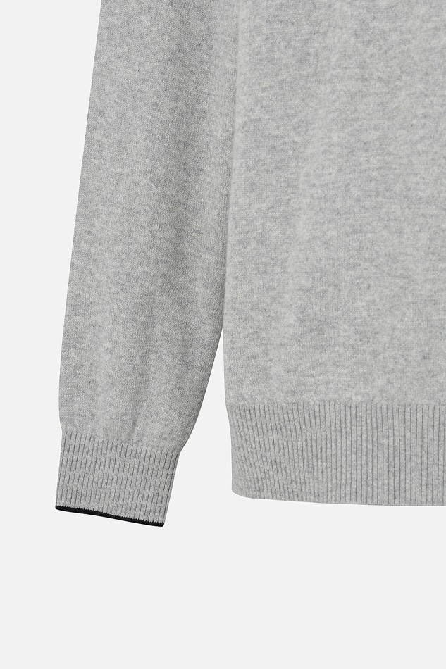 MEN CASHMERE ROUND NECK SWEATER