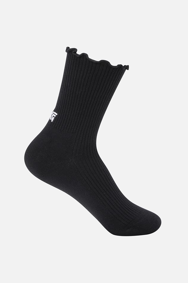 WOMEN FRILL BAND MID SOCKS