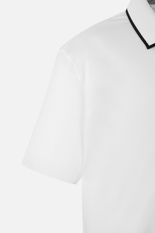 MEN ONE POINT COLLAR SHORT SLEEVE