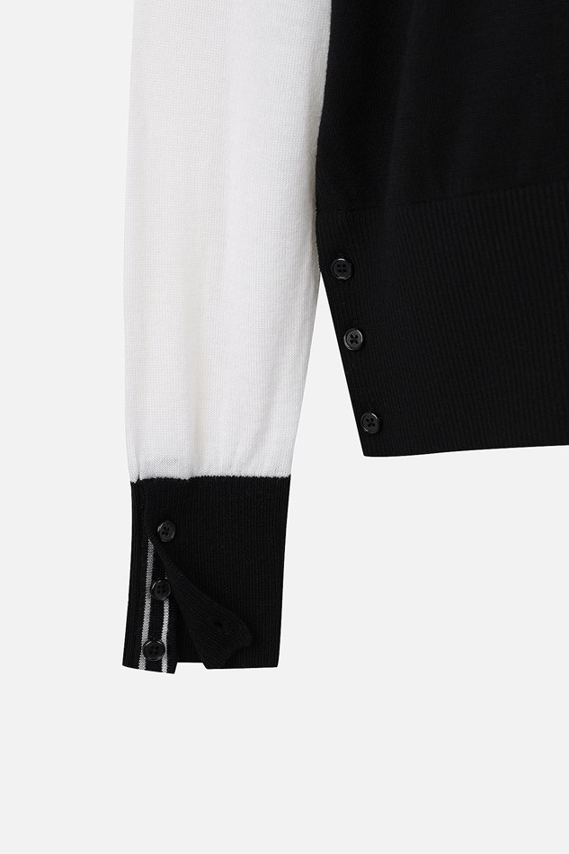 TEXTURE MIX SWEATER