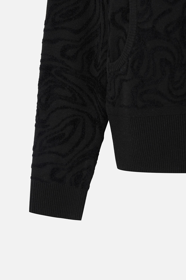 WOMEN DAMASCUS ZIP-UP CARDIGAN