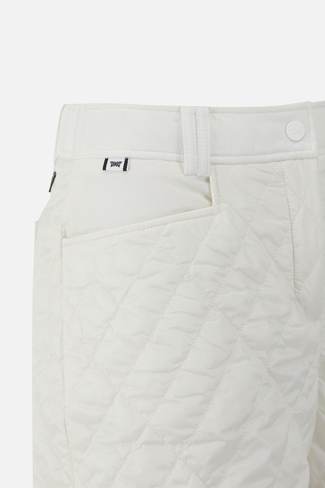 WOMEN RE-WOOL PADDED SHORTS PKFPW520901 WHITE 상품 이미지 4
