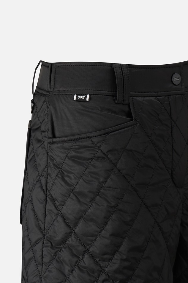 WOMEN RE-WOOL PADDED SHORTS PKFPW520921 BLACK 상품 이미지 4