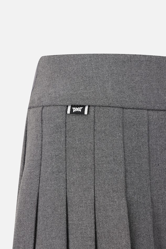 WOMEN WARM BLEND SKIRT PKFPW560412 M/GREY 상품 이미지 4