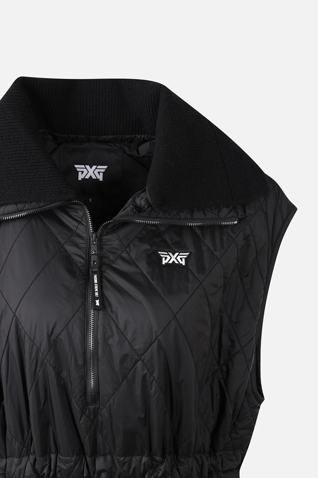 WOMEN RE-WOOL PADDED CAPE PKFPW630921 BLACK 상품 이미지 4