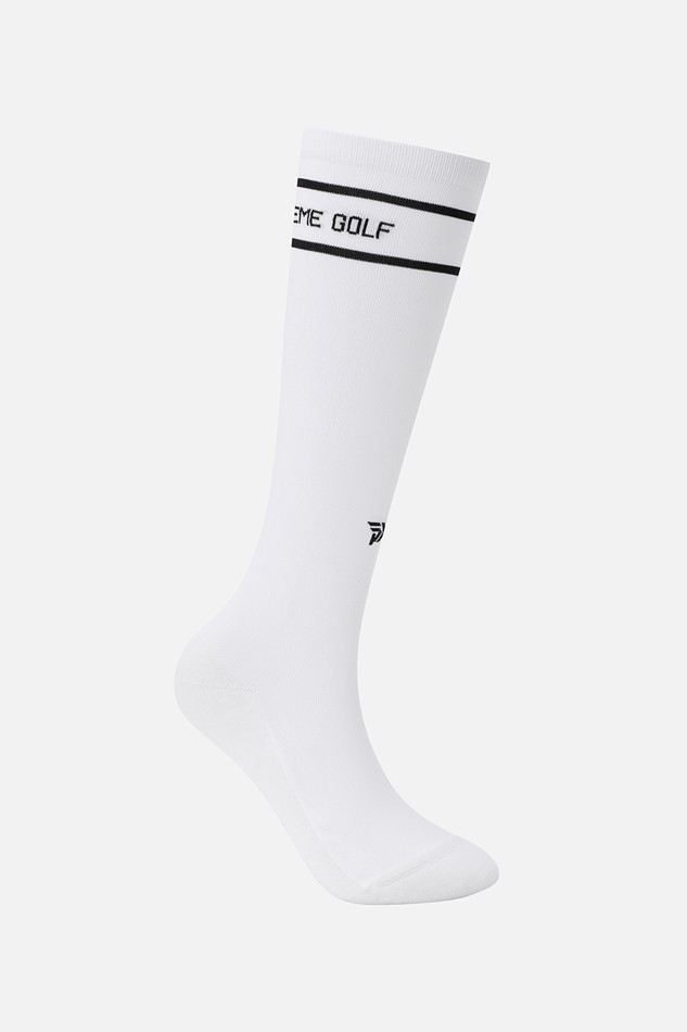 WOMEN STRIPE POINT KNEE SOCKS