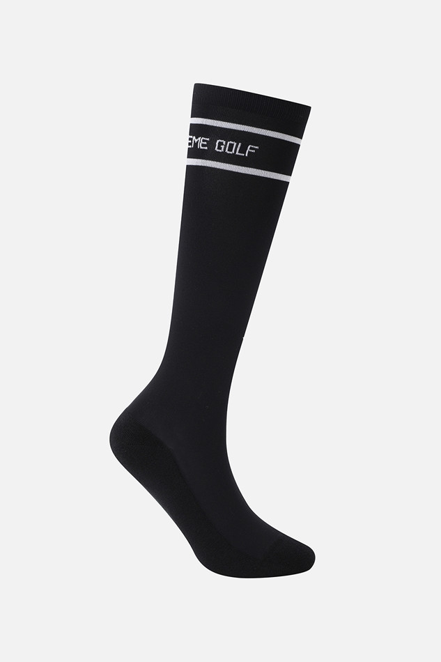 WOMEN STRIPE POINT KNEE SOCKS