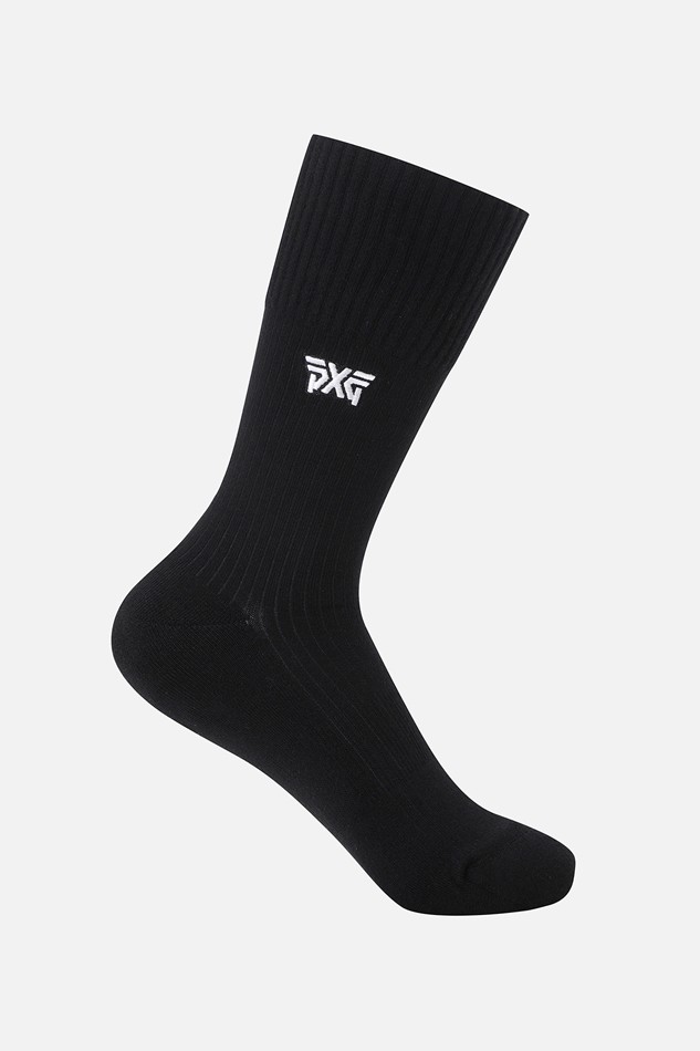 WOMEN BAND POINT MID SOCKS PKFPW883421 BLACK 상품 이미지 4
