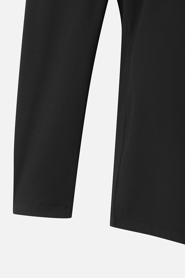 WOMEN COOL SLEEVE MOCK NECK LONG SLEEVE