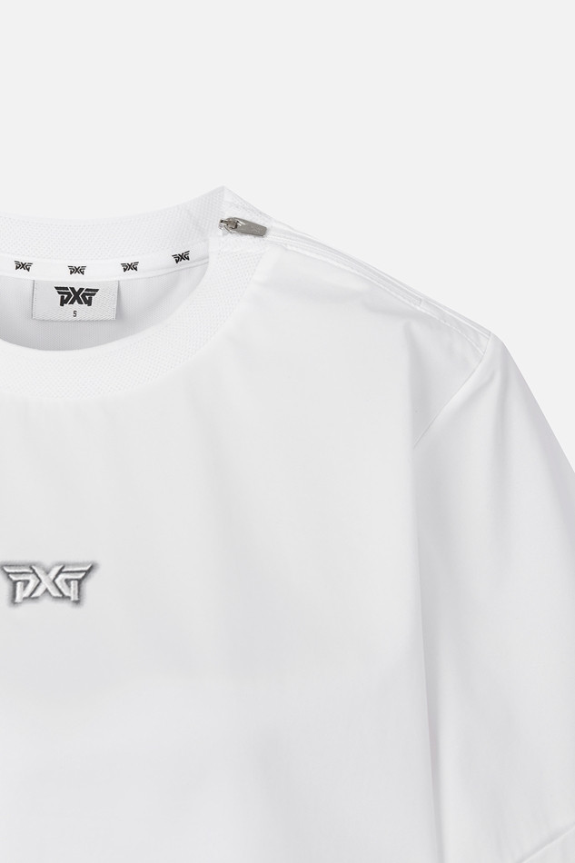 WOMEN ROUND NECK ANORAK SHORT SLEEVE