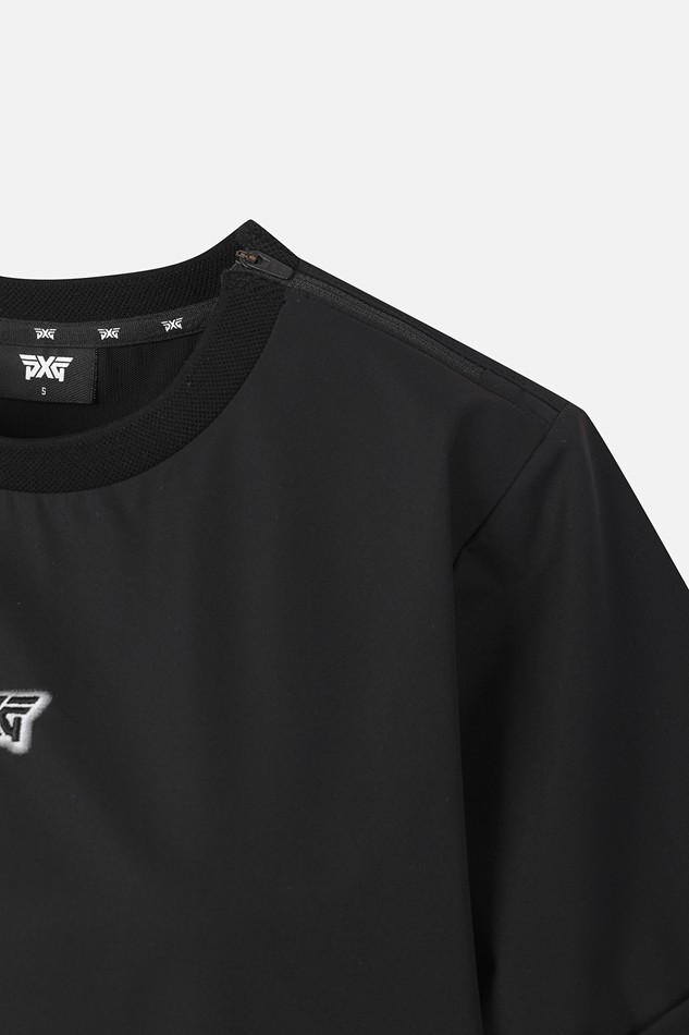 WOMEN ROUND NECK ANORAK SHORT SLEEVE