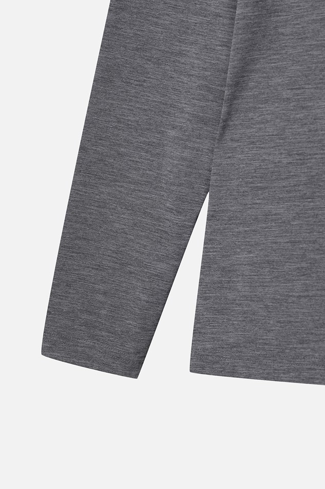 MEN ESSENTIAL COLLAR LONG SLEEVE