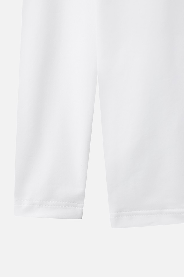 MEN COLOR BLOCKED COLLAR LONG SLEEVE