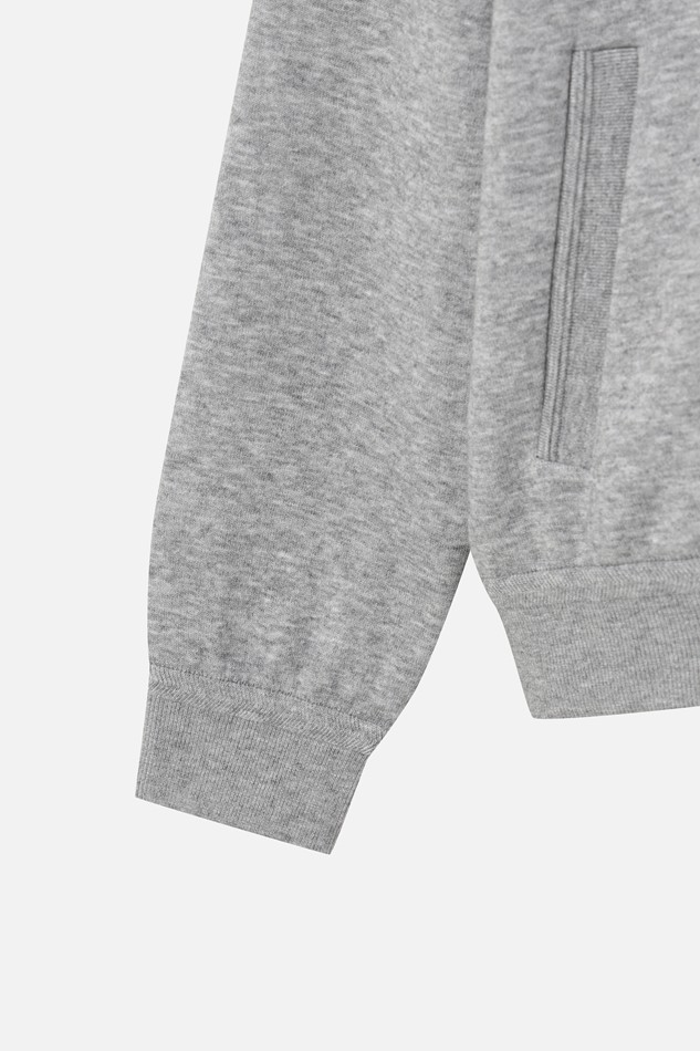 MEN GEN-X FULL ZIP-UP SWEATER