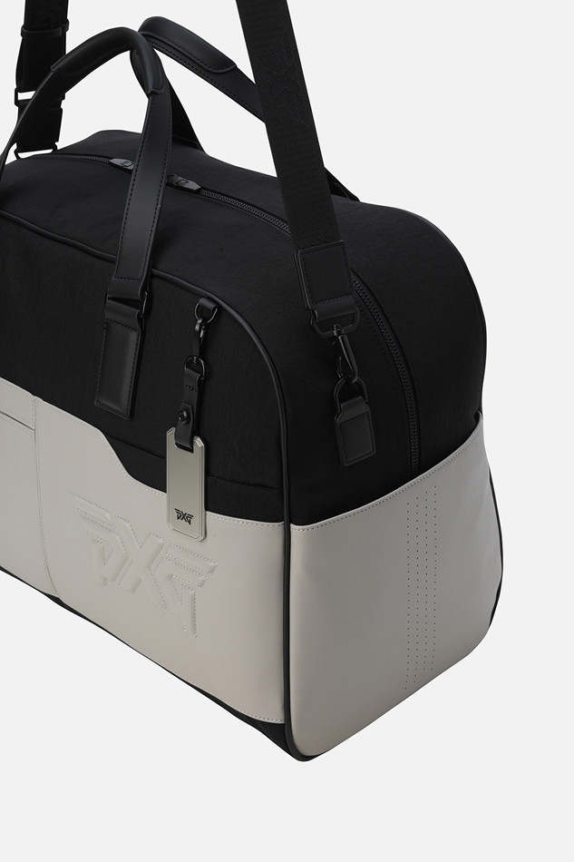 PERFORATED HYBRID BOSTON BAG