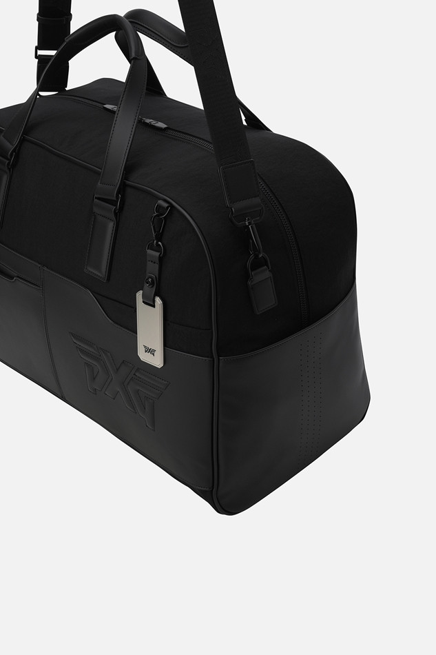 PERFORATED HYBRID BOSTON BAG