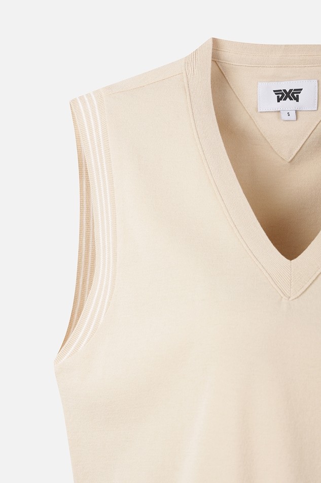 WOMEN V-NECK KNIT VEST