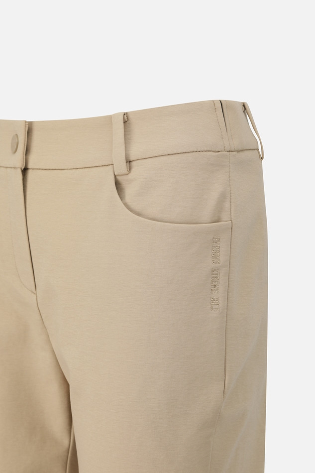 WOMEN LINE POINT SLIM BOOTS CUT PANTS