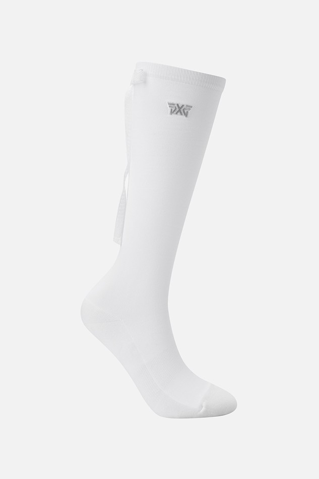 WOMEN RIBBON KNEE SOCKS