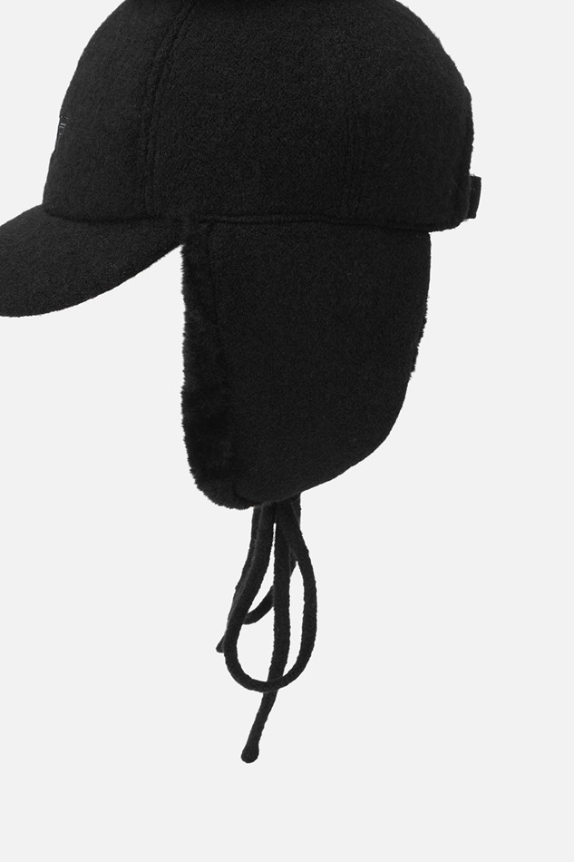 WOMEN BASIC WINTER CAP PKWPW851021 BLACK 상품 이미지 4