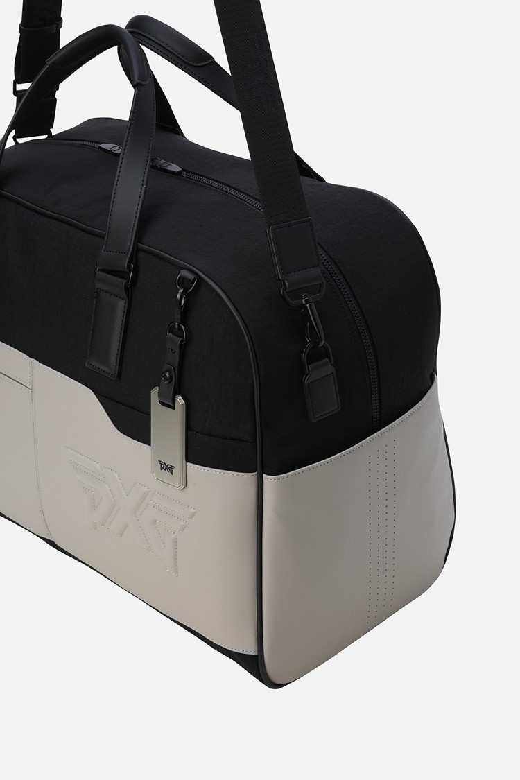 PERFORATED HYBRID BOSTON BAG