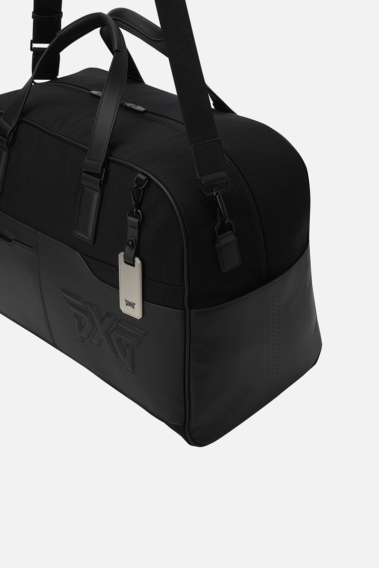 PERFORATED HYBRID BOSTON BAG