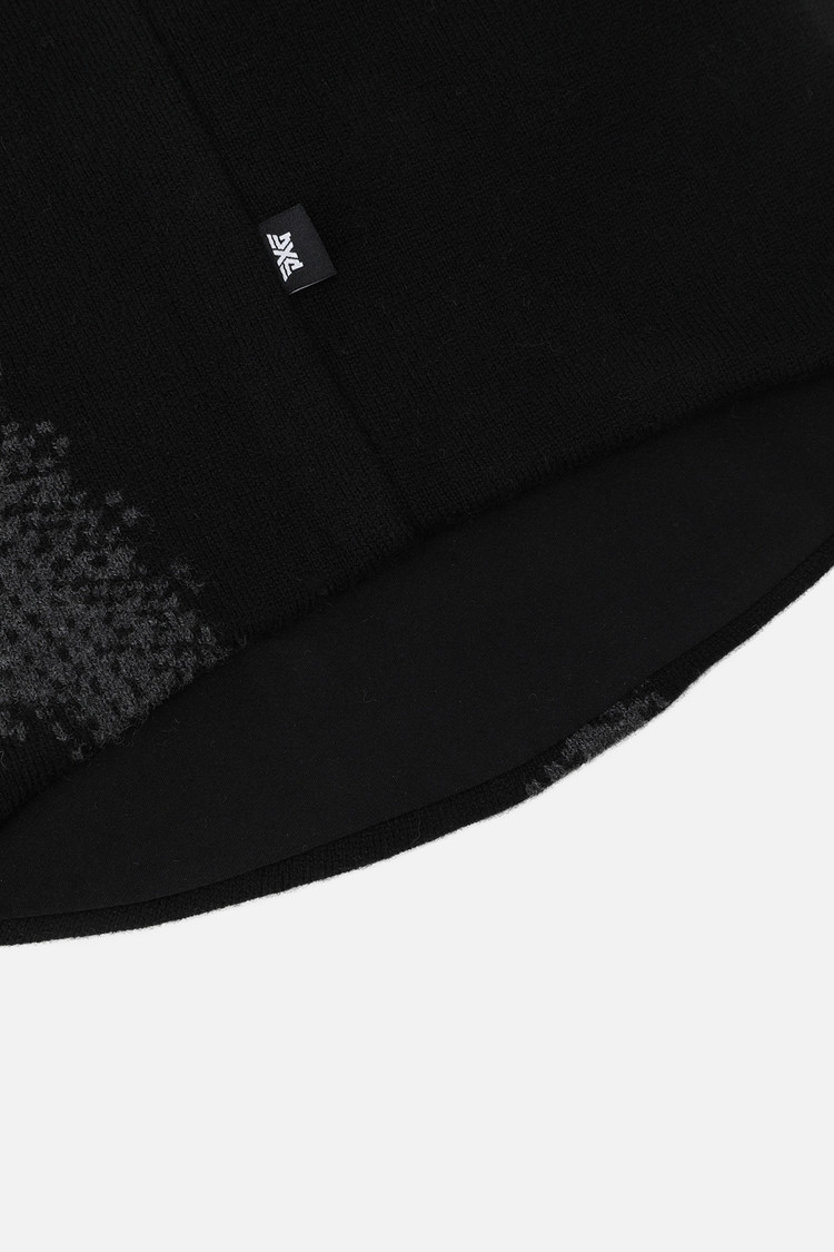 PXG BIG LOGO NECK WARMER PKWPU891221 BLACK 상품 이미지 4