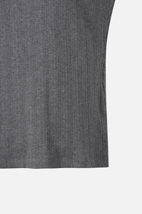 WOMEN TEXTURED COLLAR LONG-SLEEVE