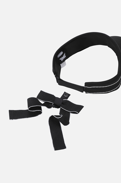 WOMENS WIDE RIBBON VISOR