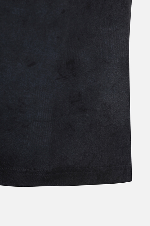 PATTERN COLLAR LONG-SLEEVE