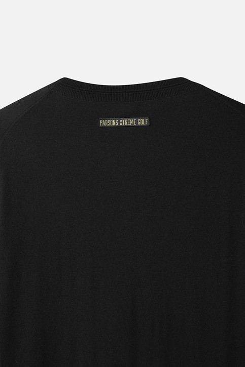 MEN RECON WINDPROOF ROUND NECK SWEATER PKFCM411021 BLACK