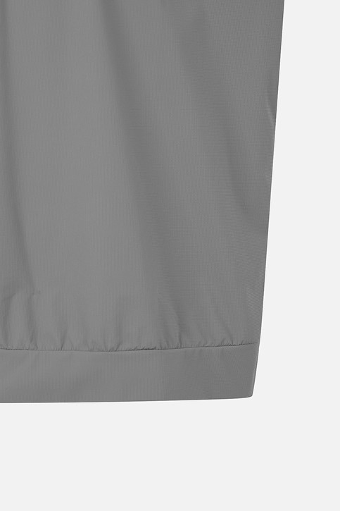 MEN WOVEN COLLAR LONG SLEEVE