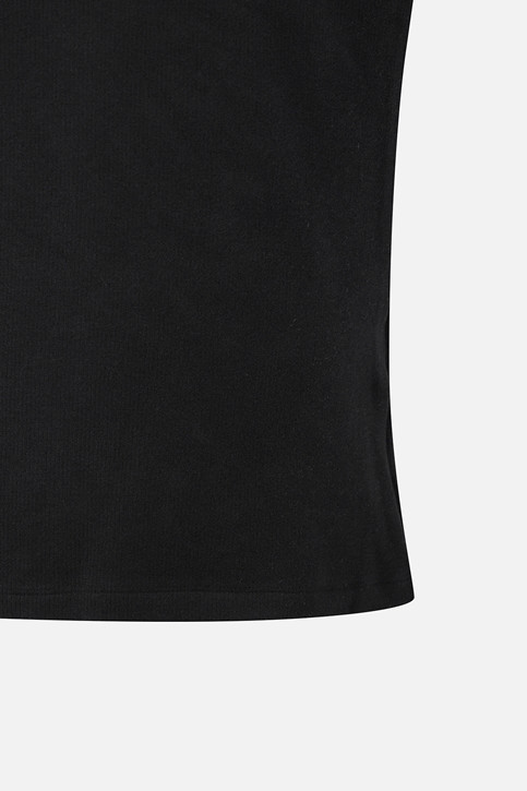 WOMEN TEXTURED LONG SLEEVE PKFPW211621 BLACK